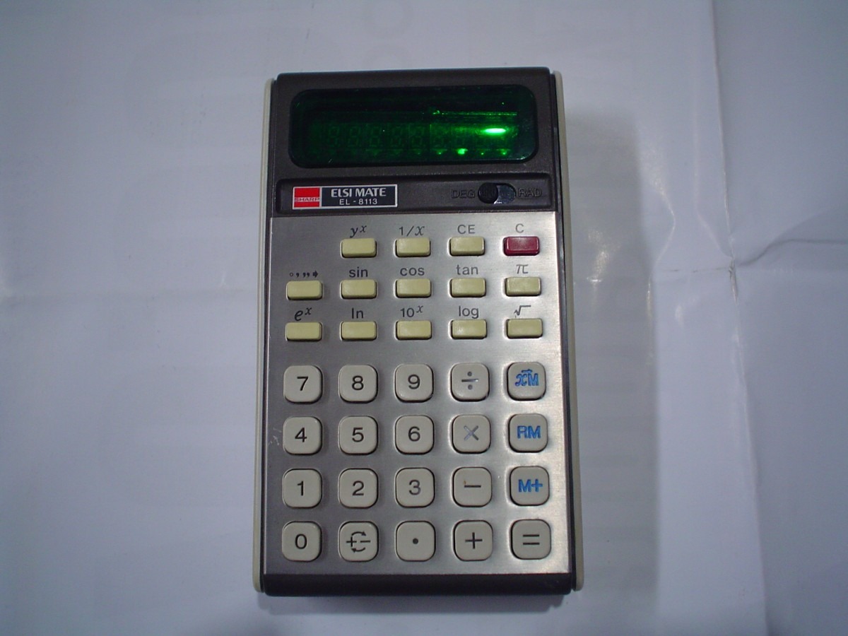 Sharp EL-8113 ELSIMATE | IT History Society